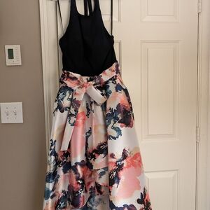 Ignite high low floral dress, size 12